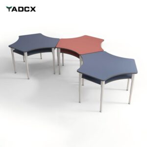Y-Shaped Collaborative Desk – Double-Deck