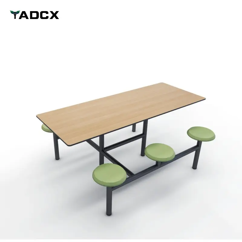 6-Seater Student Dining Table