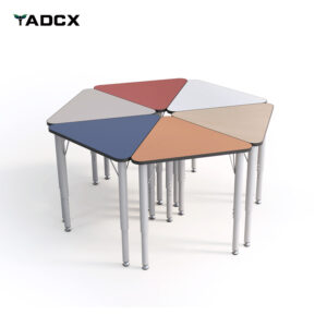 Triangular Collaborative Desk